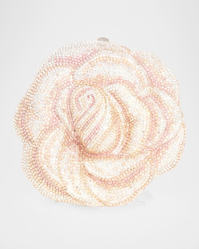 Rose Blush Crystal Minaudiere